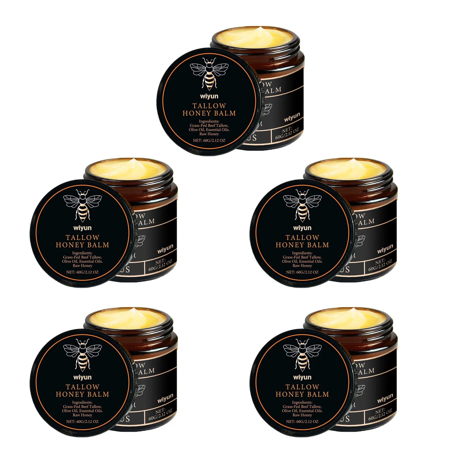 Tallow Honey Cream Glow Hydrating Skin Improve Elasticity Soft Bleaching Improve Dullness Firming Face Body Moisturizer Lotion