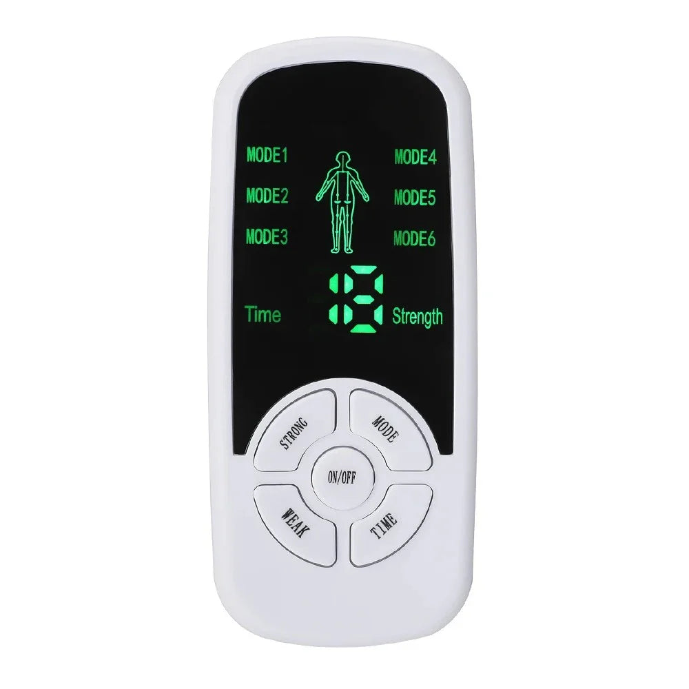 EMS Electric Muscle Therapy Stimulator Tens Unit Machine Meridian Physiotherapy Pulse Abdominal Body Prostate Massager 6 Modes