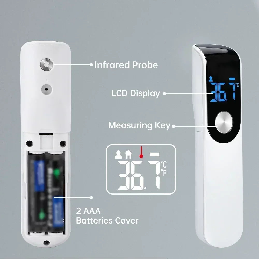Non-contact Laser Body Temperature Ear Thermometer Infrared Fever Thermometer Medical Household Digital LCD Infant Adult
