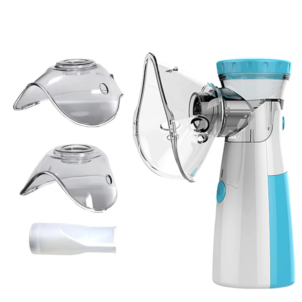 Recharge Nebulizer Handheld Portable Atomizer Medical Asthma Nebulizer Silent Mesh Inhaler for Children Adult Mini Humidifier