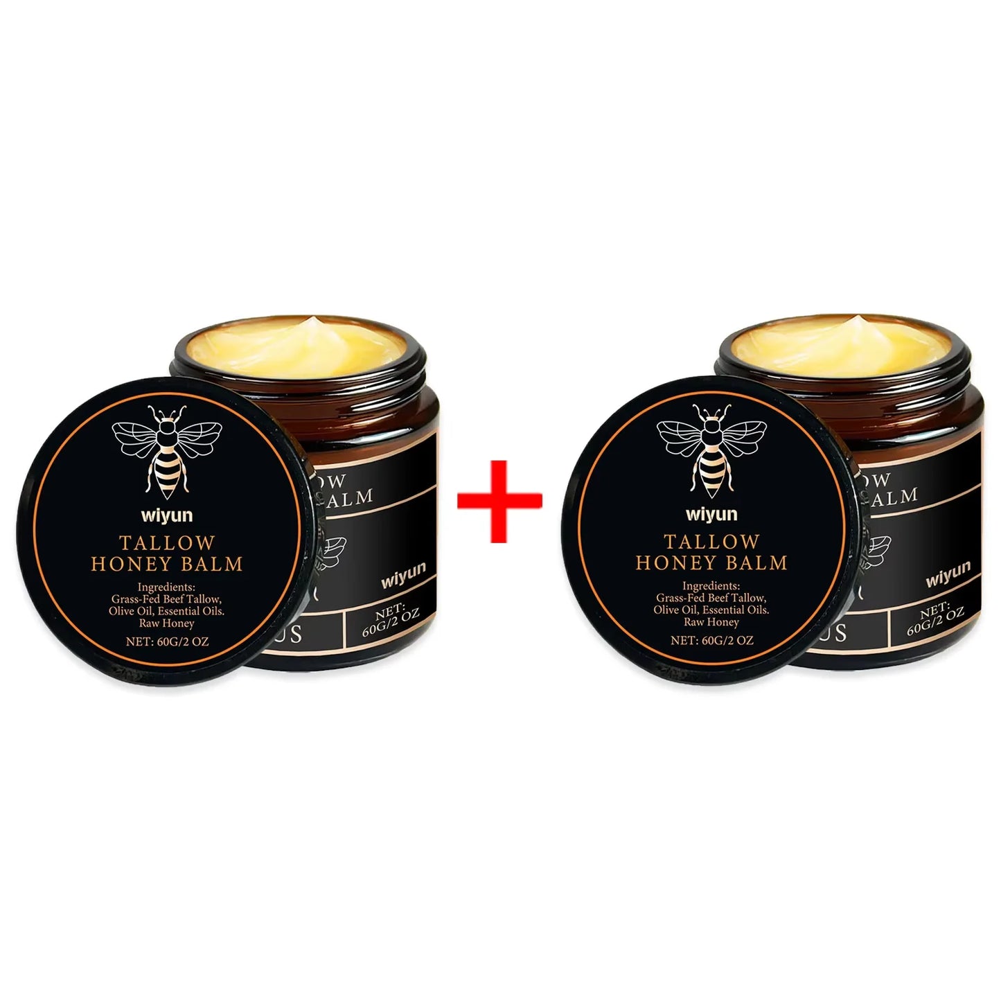 Tallow Honey Cream Glow Hydrating Skin Improve Elasticity Soft Bleaching Improve Dullness Firming Face Body Moisturizer Lotion