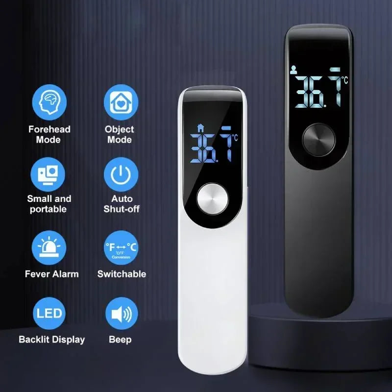 Non-contact Laser Body Temperature Ear Thermometer Infrared Fever Thermometer Medical Household Digital LCD Infant Adult