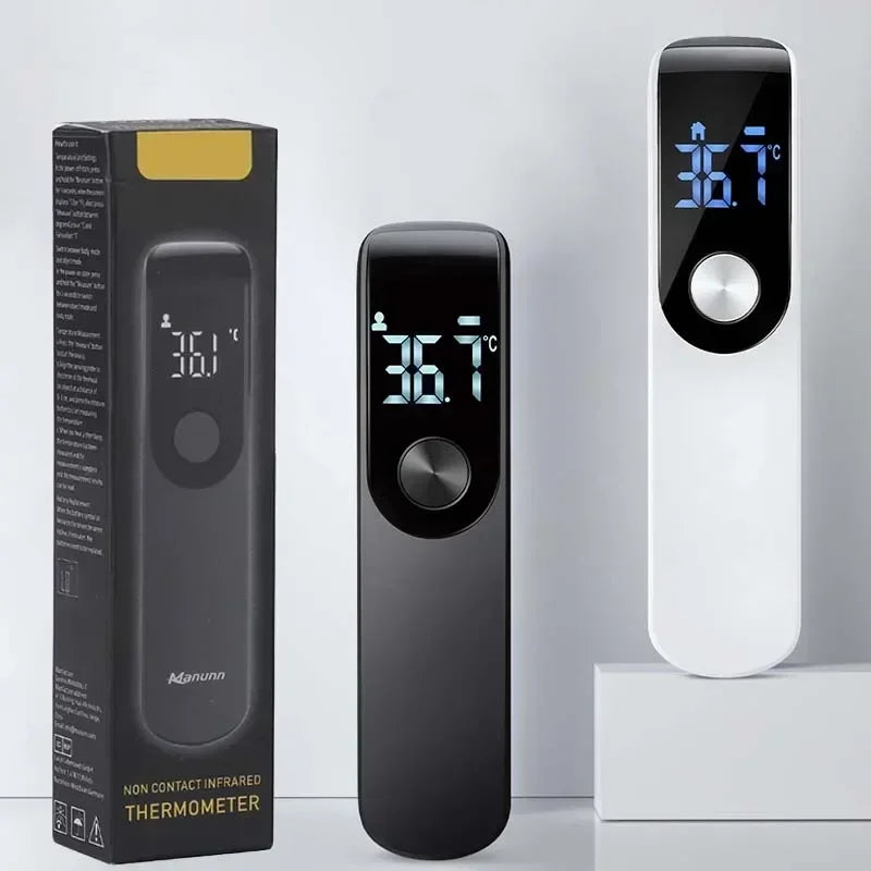 Non-contact Laser Body Temperature Ear Thermometer Infrared Fever Thermometer Medical Household Digital LCD Infant Adult