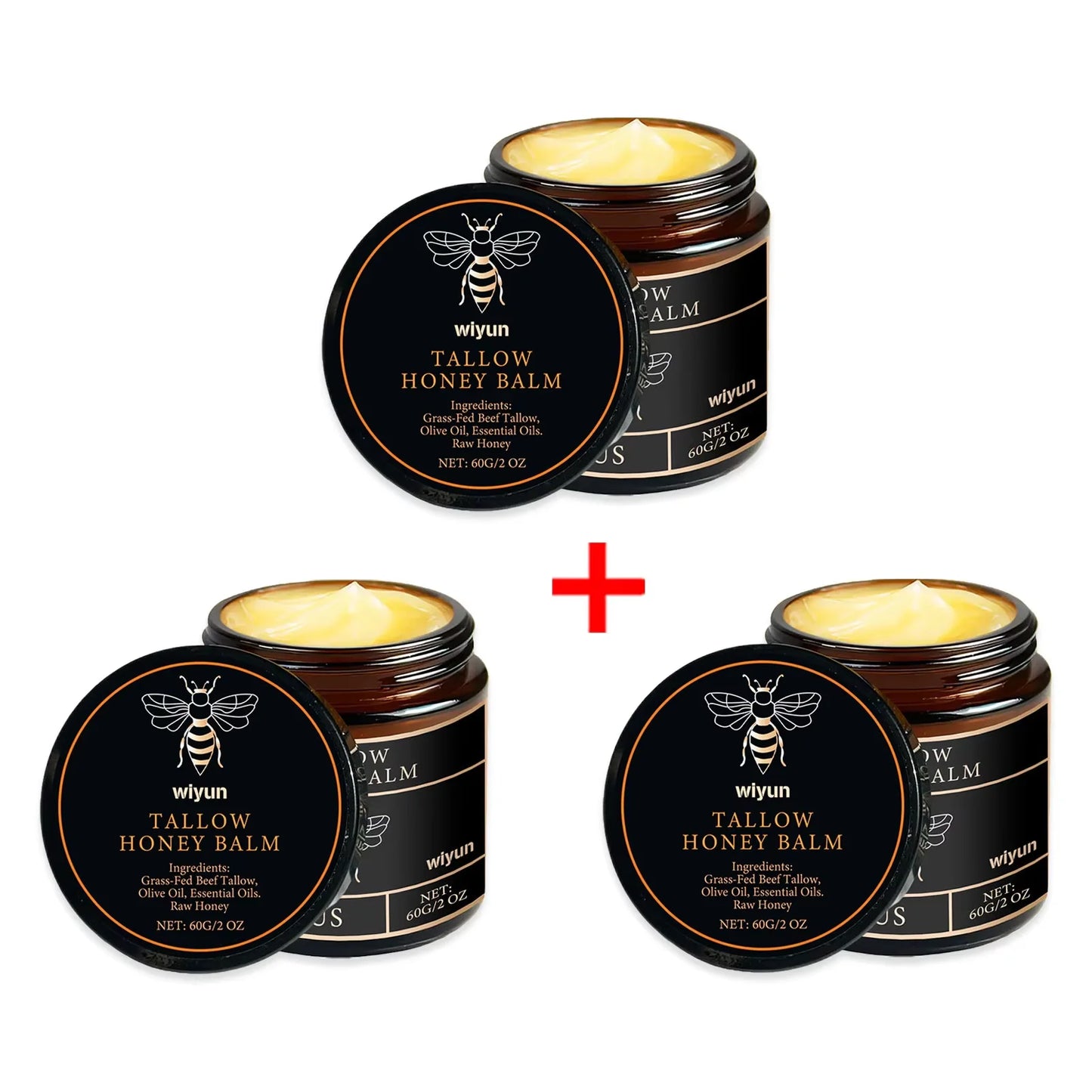 Tallow Honey Cream Glow Hydrating Skin Improve Elasticity Soft Bleaching Improve Dullness Firming Face Body Moisturizer Lotion