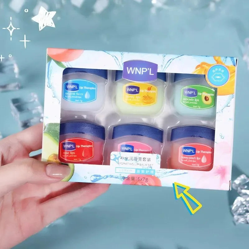 8/6/4pcs Moisturizing Lip Balm Set Lip Care Moisturizing Base Natural Plant Base Moisturizing Crack Lip Care Jelly Moisturizer